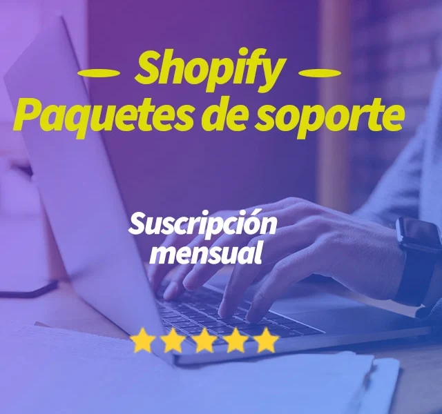 Paquete de soporte de Shopify
